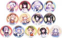 [중고] 배지 핀즈 전 13 종 세트 [마법 소녀 노 마녀 재판 × ENOSHIMA TREASURE CAFE 캔 배지]
