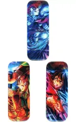 【中古】バッジ・ピンズ 全3種セット レンチキュラーロング缶バッジ 「劇場版 鬼滅の刃 無限城編 第一章 猗窩座再来 第三弾キービジュアル WEBSHOPくじ 炭治郎＆義勇vs猗窩座」 C賞