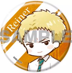 [중고] 배지 ·빈즈 라이너 브라운[진격의 거인 캔 배지 02.학생복 ver.(그래프 아트 일러스트)]