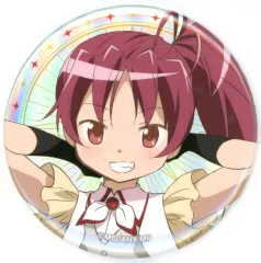 【中古】バッジ・ピンズ 佐倉杏子(バストアップ) 「魔法少女まどか☆マギカ キャラポップストア in バンダイナムコ Cross Store アトレ秋葉原 缶バッジコレクション」