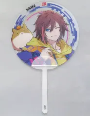 【中古】うちわ・扇子 きなこ Crazy Raccoon クリアうちわ 「Crazy Raccoon×GiGOキャンペーン第2弾」