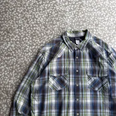 Patagonia / 00’s western check shirt オールドパタゴニア　ウエスタンチェックシャツ　オーバーサイズ　長袖シャツ　アメカジ　ユニセックス　オールシーズン