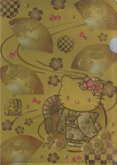 【中古】クリアファイル ハローキティ 和風クリアファイル 「サンリオキャラクターズ」