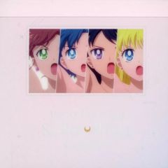 [중고] 노트 메모장 B. 집합 메모 패드 [극장판 미소녀 전사 세일러 문 Cosmos × 3COINS]