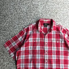 RRL / 90’s check ss shirt 三ツ星 ダブルアールエル　半袖チェックシャツ　ラルフローレン　アメカジ　ブラックウォッチ　ユニセックス　レイヤード　vintage