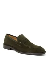 ブルーノマグリ メンズ シューズ スリッポン・ローファー スエード Bruno Magli Venezia Suede Loafers Olive Suede オリーブ
