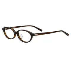 【新品】 [ゾフ] オーバル型 メガネ (ブラウン・デミ柄) | BASIC STYLE | 眼鏡 検眼調整 伊達メガネ 度付きレンズ交換 度あり 度なし レディース 女性用 メンズ 男性用 男女兼用 ビジネス スーツ 読書【ZH241008_49A1 Z 0