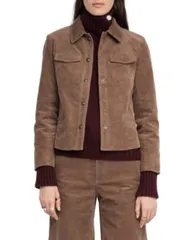 ザディグ エ ヴォルテール レディース アウター ジャケット・ブルゾン コーデュロイ Zadig Voltaire Liam Corduroy Jacket Woodのサムネイル