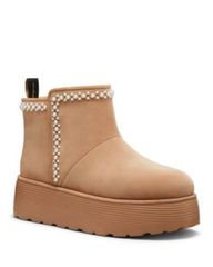 スチュアート ワイツマン レディース シューズ ブーツ・レインブーツ Stuart Weitzman Womens Nellie Pearl Flatform Boots New Camel キャメル