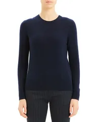 セオリー レディース アウター ニット・セーター Theory Featherweight Cashmere Sweater Deep Navy ネイビー
