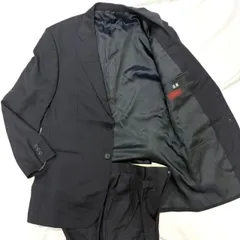 Loro Piana ロロピアーナ ダブル スーツ セットアップ ストライプ 紺