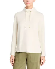 トッミーバハマ レディース アウター ニット・セーター スタンドネック Tommy Bahama Palm Voyage Funnel Neck Sweater Bleached Sand サンドのサムネイル