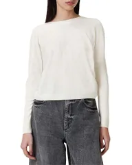オールセインツ レディース アウター ニット・セーター ウール ALLSAINTS Julieana Wool Wrap Sweater Chalk White ホワイトのサムネイル