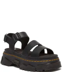 ドクターマーチン レディース シューズ サンダル プラットフォーム Dr Martens Womens Mattison 2 Straplatform Sandals Black ブラック