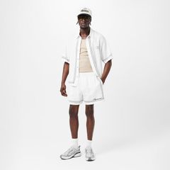 リプレゼント メンズ トップス シャツ Represent Mens Rep Border Patterned Shirt Whisper White ホワイト