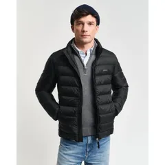 ガント メンズ アウター ジャケット・ブルゾン ダウン Gant Light Down Jacket Black ブラックのサムネイル