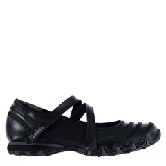 スケッチャーズ レディース シューズ スニーカー Skechers Riboneer Memory Foam Ladies Shoes Black ブラック