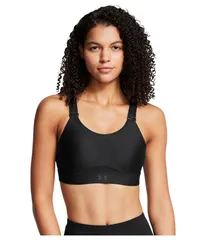 アンダーアーマー レディース アンダーウェア ブラジャー Under Armour Infinity High Impact Sports Bra BlackBlack ブラック