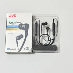 JVC ワイヤレスイヤホン HA-FX87BN-B ノイズキャンセリング Bluetooth イヤホン ブラック マイク付き 通話対応 防滴 開封済み未使用 高音質