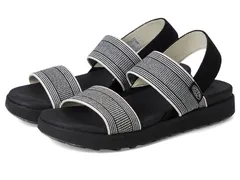 キーン レディース シューズ サンダル KEEN Elle Backstrap BlackStar White ホワイト