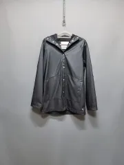 レザージャケット フード