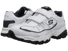 スケッチャーズ メンズ シューズ スニーカー SKECHERS Afterburn Memory Fit Final Cut WhiteNavy ホワイト