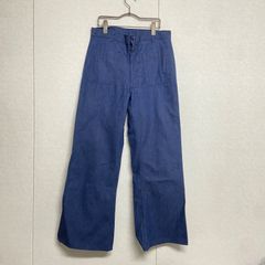 70s USNAVY Trousers 米軍 ミルクパンツ セーラーデニム - メルカリ