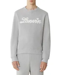 ランバン メンズ アウター パーカー・スウェット シャツ Lanvin Ribbon Sweatshirt Heather Grey グレーのサムネイル