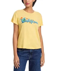 マザー レディース トップス Tシャツ グラフィック MOTHER The Sinful Graphic Tee Exclusive California Flowersのサムネイル