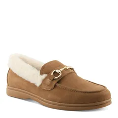 スプリングステップ レディース シューズ サンダル ローファー Spring Step Laurin WomenslipOn Moc Toe Loafers Camel Suede キャメル
