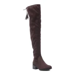 ロンドンラグ レディース シューズ ブーツ・レインブーツ London Rag Nople Womens ThighHigh Boots Brown ブラウン
