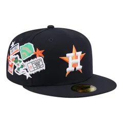 ニューエラ レディース アクセサリー 帽子 Mens New Era Navy Houston Astros City Patch 59FIFTY Fitted Hat Ast Navy ネイビー