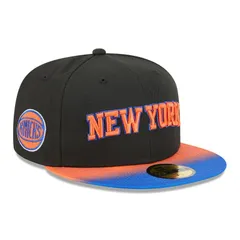 ニューエラ レディース アクセサリー 帽子 ジャージー Mens New Era BlackBlue New Yorknicks Jersey Hook Statement Edition 59FIFTY Fitted Hat Kni Black ブラック