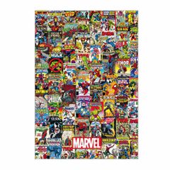 MARVEL キャラクターコラージュ ジグソーパズル　額付き！ MARVEL キャラクターコラージュ ジグソーパズル 額付き！ - メルカリ