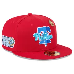 ニューエラ レディース アクセサリー 帽子 Mens New Era Red Philadelphia Phillies 2025 Big League Chew 59FIFTY Fitted Hat Phl Red レッド