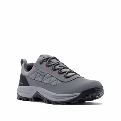 コロンビア レディース シューズ スニーカー Columbia Transverse Hike Low Mens Waterproof Hiking Shoes Ti Grey Steel グレー