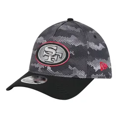 ニューエラ レディース アクセサリー 帽子 Mens New Era Black San Francisco 49ers Camo AFrame 39THIRTY Flex Hat 49r Black ブラック