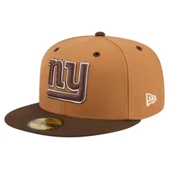 ニューエラ レディース アクセサリー 帽子 Mens New Era Light BrownDark Brownew York Giants TwoTone Walnut 59FIFTY Fitted Hat Gia Lt Bro ブラウン