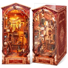 完成品　ドールハウス　航海の記憶 　ミニチュアハウス　ブックエンド　ブックヌック 完成品 ドールハウス 航海の記憶 ミニチュアハウス ブックエンド