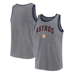 アンブランデッド レディース トップス Tシャツ Unbranded Mens Fanatics Branded Heather Gray Houston Astros Primary Tank Top Ast Grey グレー