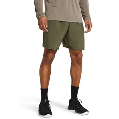 アンダーアーマー レディース ボトムス ハーフパンツ・ショーツ ショートパンツ Mens Under Armour 825in Woven Wordmark Shorts Green Od グリーン