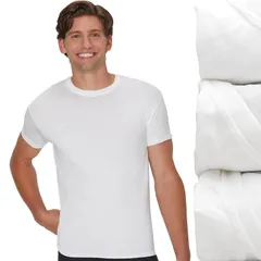ヘインズ レディース トップス シャツ Mens Hanes Ultimate 3Pack ComfortBlend Undershirts White ホワイトのサムネイル