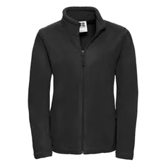 ラッセルアスレチック レディース アウター ジャケット・ブルゾン フリース Russell Athletic Russell WomensLadies Full Zip Outdoor Fleece Jacket Black ブラック