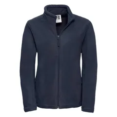 ラッセルアスレチック レディース アウター ジャケット・ブルゾン フリース Russell Athletic Russell WomensLadies Full Zip Outdoor Fleece Jacket French Navy ネイビー