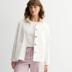 ソノマ レディース アウター ジャケット・ブルゾン Womensonoma Goods For Life Field Jacket Ivory Silk アイボリー