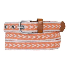 エディー バウアー レディース アクセサリー ベルト Womens Eddie Bauer 08in Cascade Woven Belt Coral コーラルのサムネイル