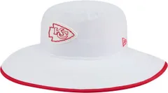 ニューエラ レディース アクセサリー 帽子 New Eradult Kansas City Chiefs Training Camp 2025 Panama White Adjustable Bucket Hat NoColor ホワイト