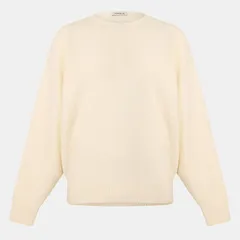 フィアオブゴッド メンズ アウター ニット・セーター リラックスフィット クルーネック Fear Of God Mens Relaxed Fit Crew Neck Jumper Cream クリームのサムネイル