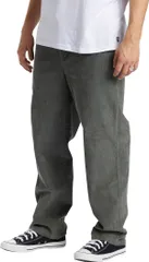 ビラボン メンズ ボトムス カジュアルパンツ Billabong Mens Larry Cord Pantslate Green スレート