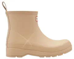 ハンター レディース シューズ ブーツ・レインブーツ HUNTER Womens Play Short Scoop Waterproof Rain Boots Medium Natural